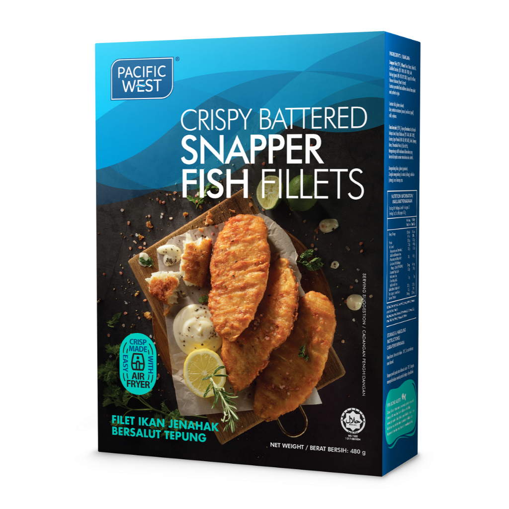 Crispy Battered Snapper Fish Fillets (480g) | Shopee Malaysia