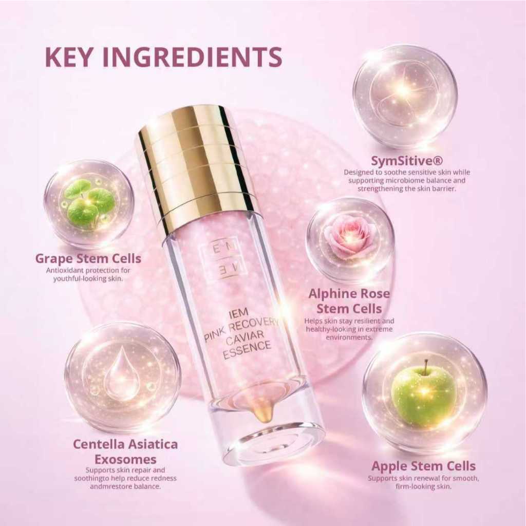[Launch on 10.4 IEM Pink Recovery Caviar Essence | Calm, Protect and ...