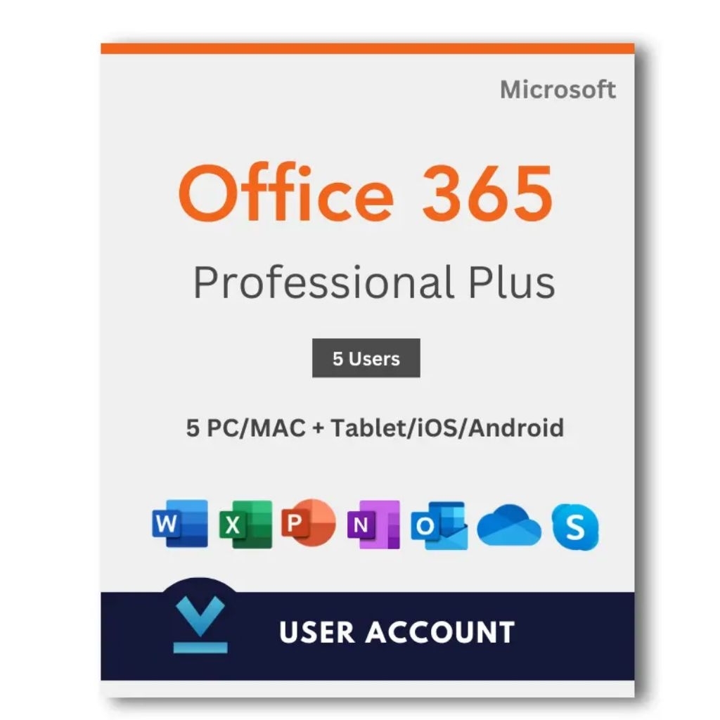 Microsoft Office 365 Valid Account original for 5 Devices | Shopee Malaysia