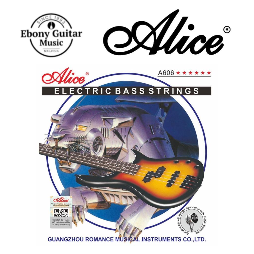 [ORIGINAL] Alice Electric Bass Strings 4 string, 5 string A606(4)-M ...