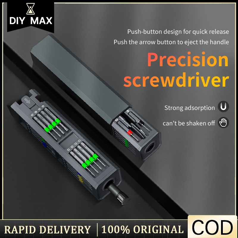 Multifunction Screwdriver Set 44 In 1 S2 Slotted Precision Screw Driver ...