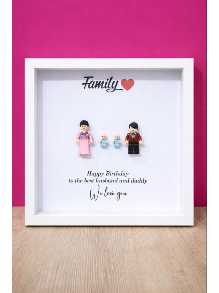 REGULAR FIGURE FRAME 20*20CM 3D SQUARE | Shopee Malaysia