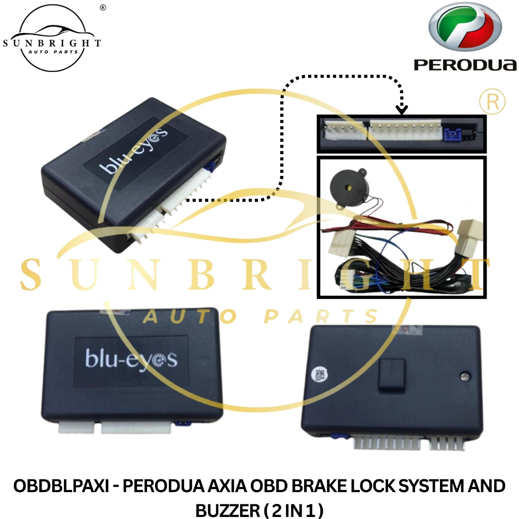 PERODUA AXIA OBD BRAKE LOCK SYSTEM AND BUZZER ( 2 IN 1 ) | Shopee Malaysia