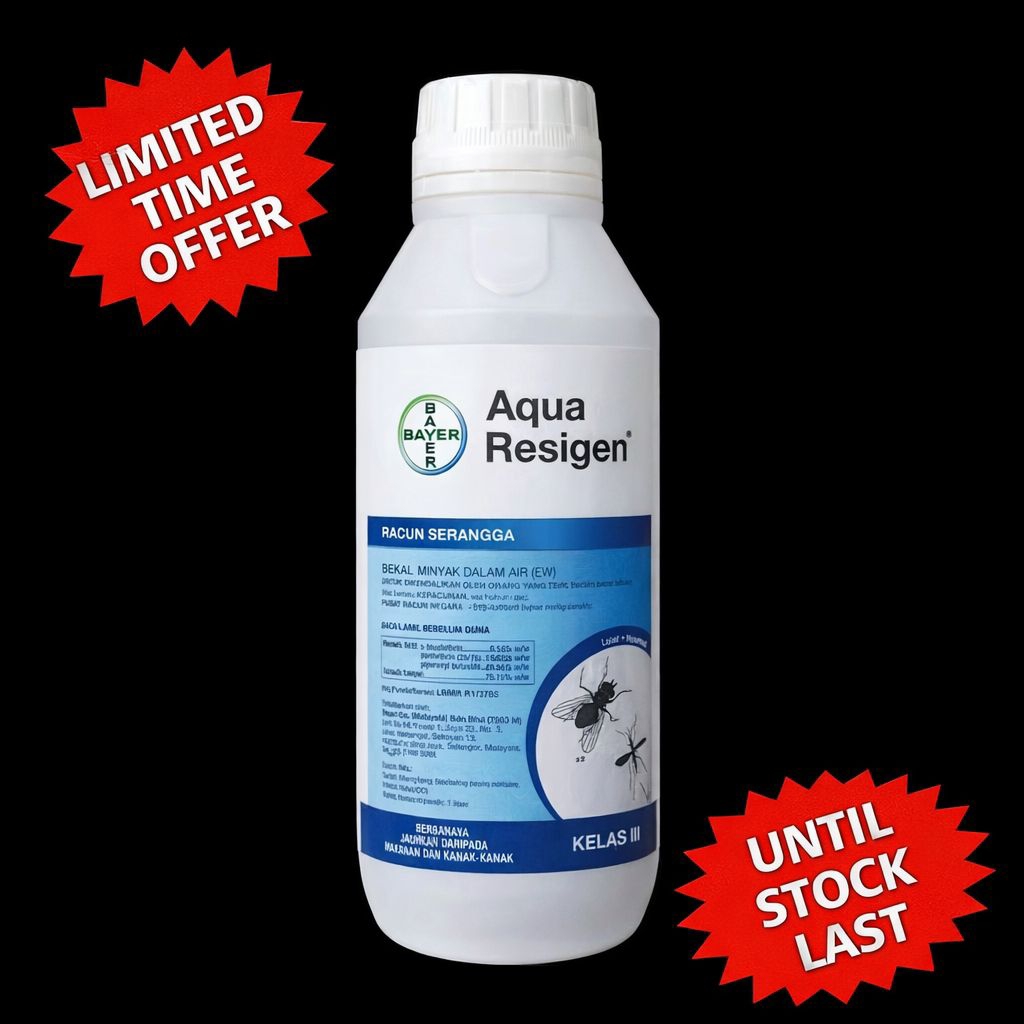 Bayer Aqua Resigen® Insecticide (1Liter) 💯 Original Guarantee | Shopee ...
