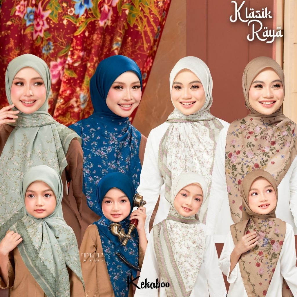 [RAYA 2026] Kekaboo Klasik Raya | Kenangan Raya 2026 Tudung Sedondon ...