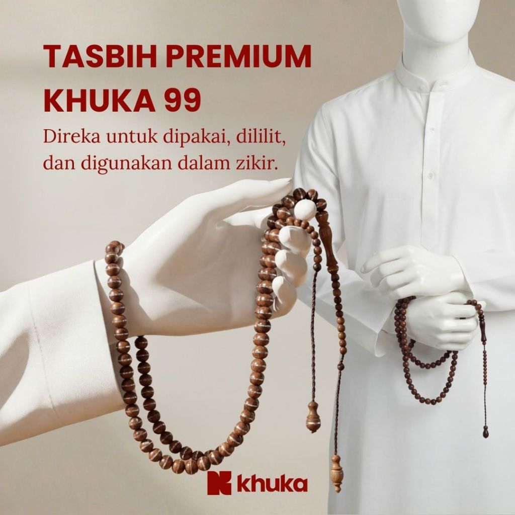 [Buy1Free2] Tasbih Khuka Premium 99 Biji Percuma Gelang Tasbih & Cincin ...