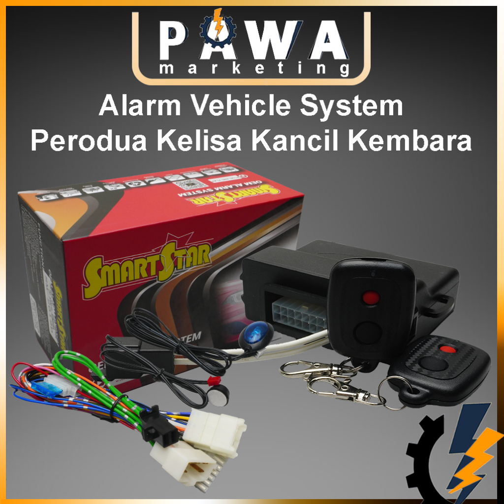 SmartStar 100% Authentic Alarm Vehicle System Plug and Play Perodua ...