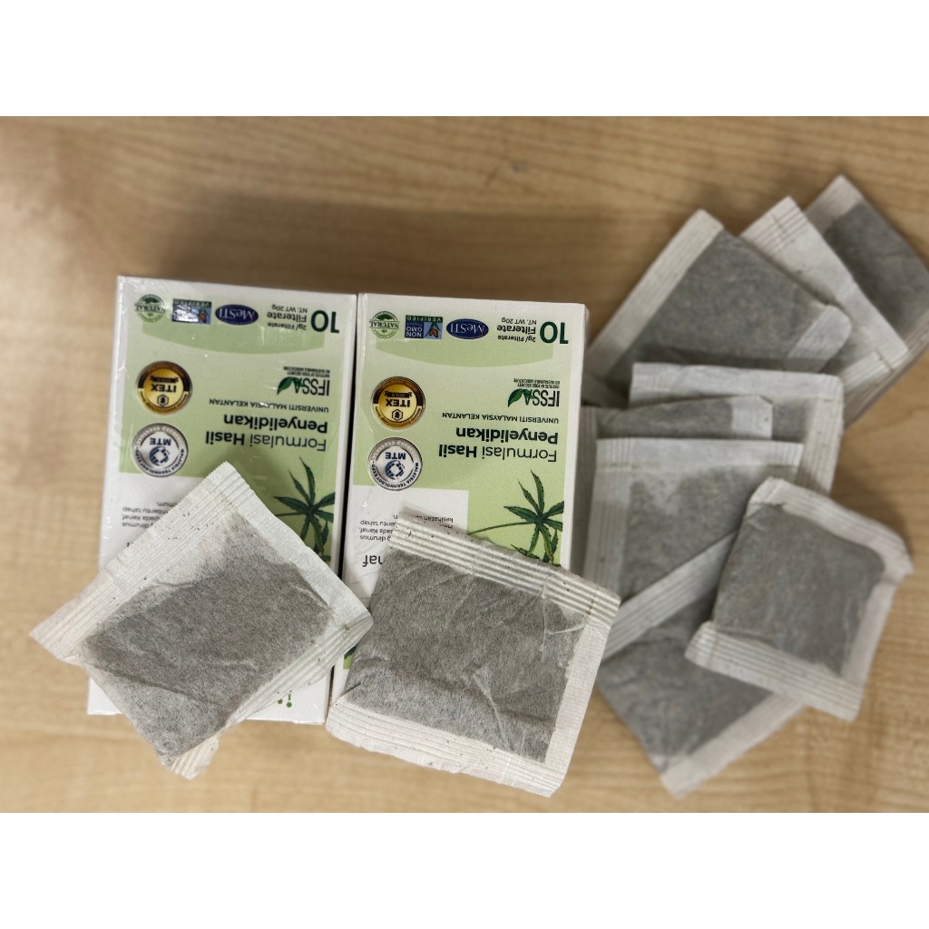 Kenaf Herbal Tea Blend | Daun Kenaf, Serai & Halia | Minuman Herba ...