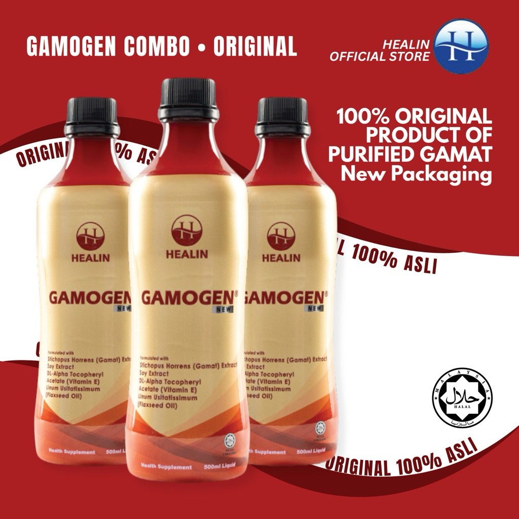 GAMOGEN HEALIN Health Supliments Gamat Based 500ml [IMPROVED FORMULA ...
