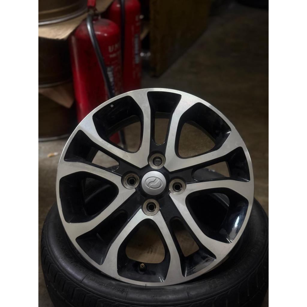 USED RIM PERODUA MYVI 15X6 4H100 MYVI G3/AXIA/BEZZA/VIVA/KELISA/KENARI ...