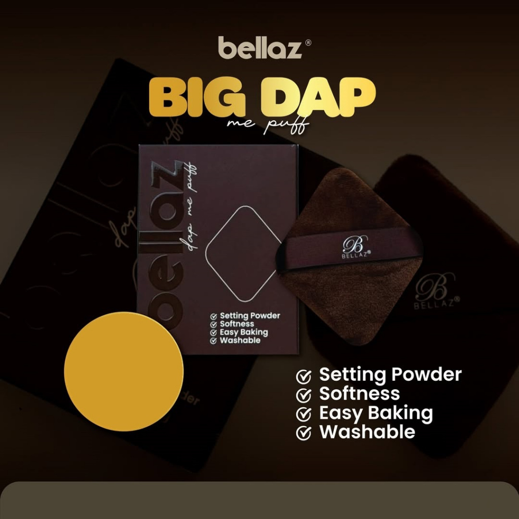 Bellaz Beauty Dap Me Puff 2026 Edition Span Sponge Makeup Powder ...