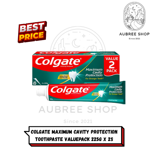 Colgate Maximum Cavity Protection Toothpaste Valuepack 225g x 2S ...