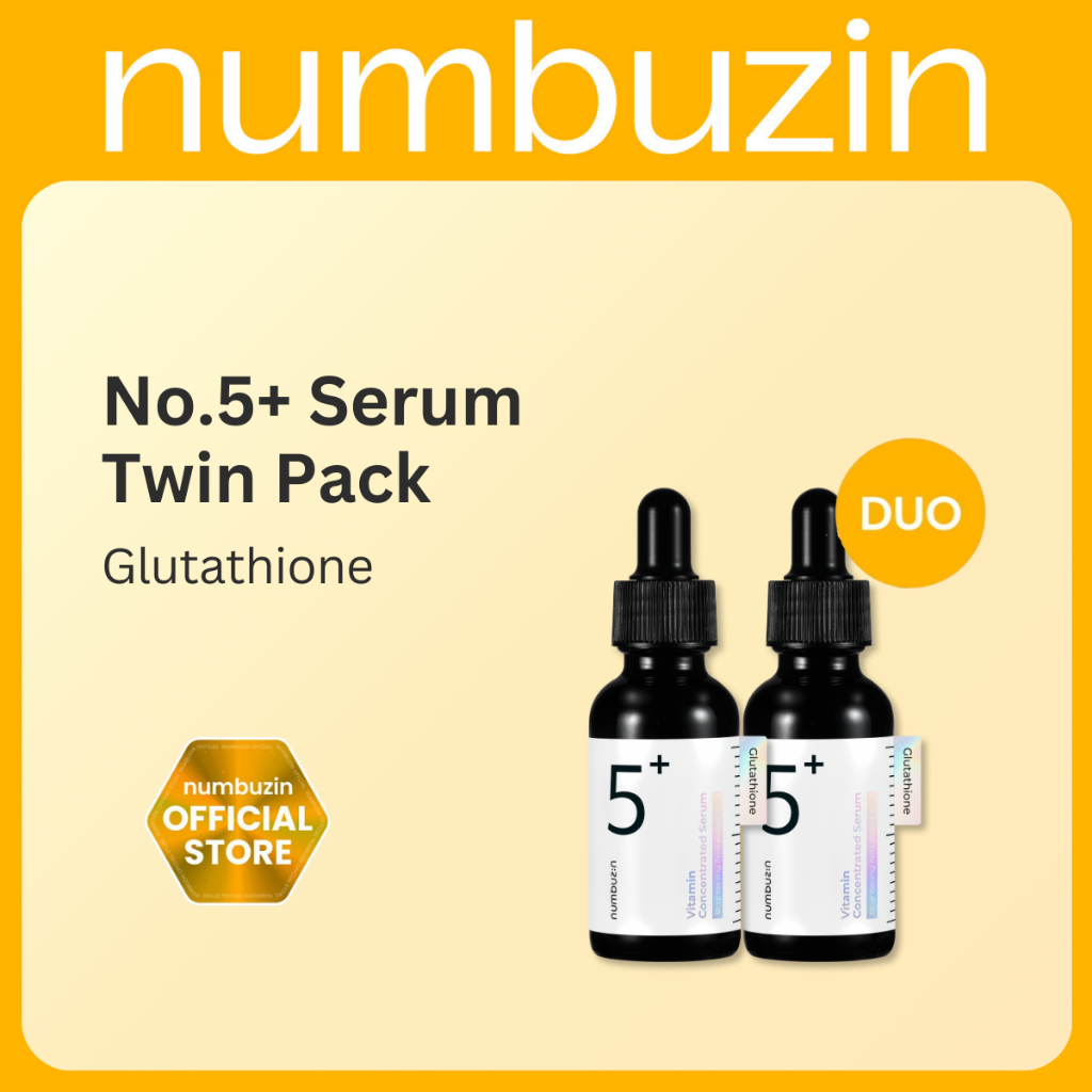 numbuzin no 5 glutathione serum Numbuzin No.5 Vitamin Concentrated Serum 30ml