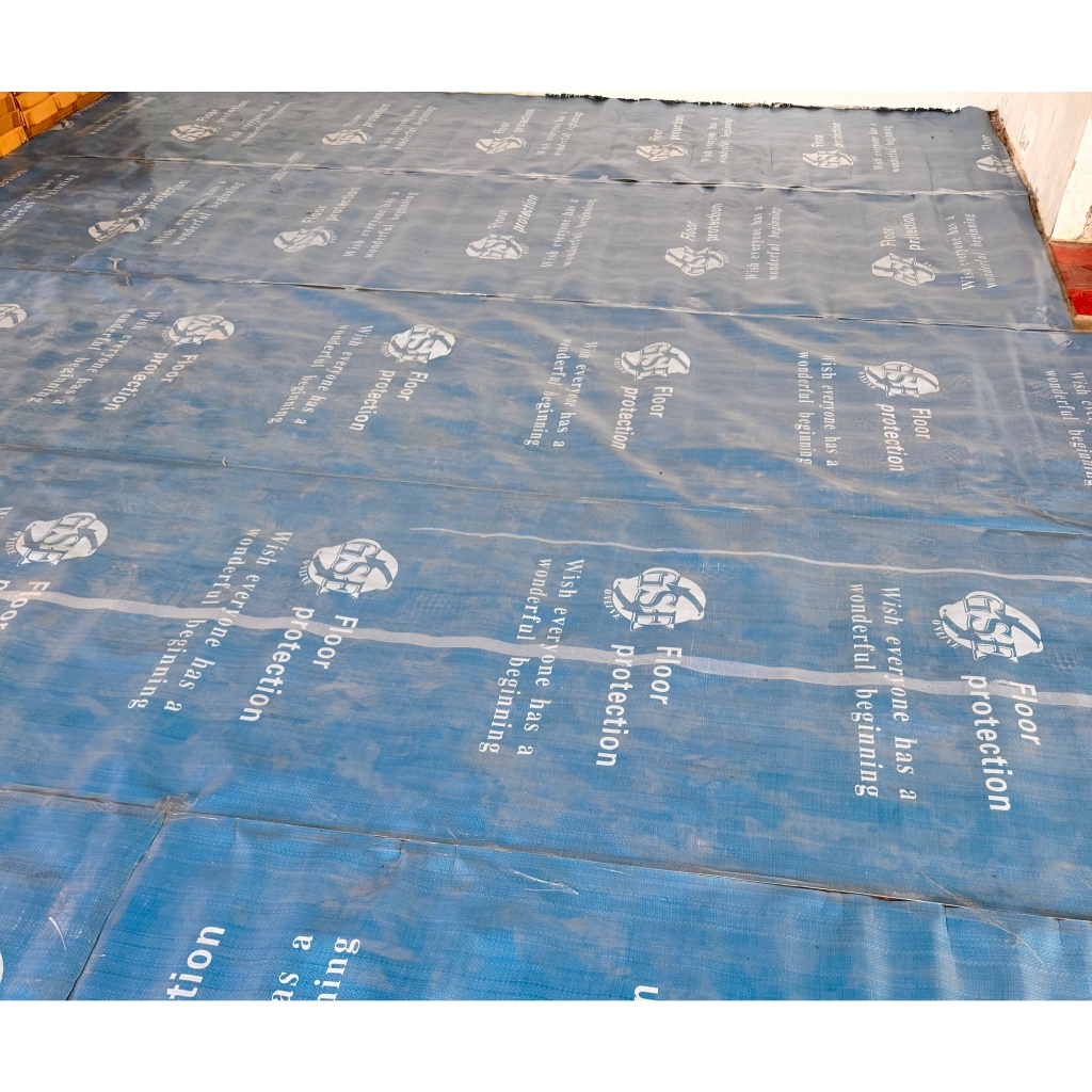 Floor Protection Mat Plus+, Floor Guard Mat, Blue, 1.5mm x 1.17m Width ...