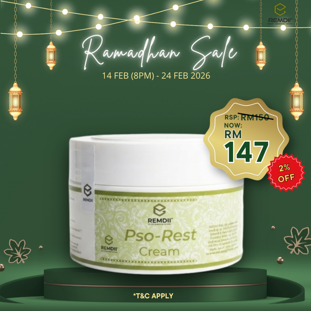 REMDII Pso-Rest Cream (200g)|Psoriasis Cream, Steroid-Free, For ...