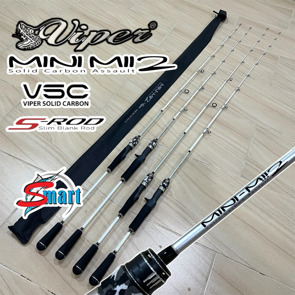 VIPER MINI MII 2 DAN MINI MII SOLID CARBON CASTING SPINNING AND JIGGING ...