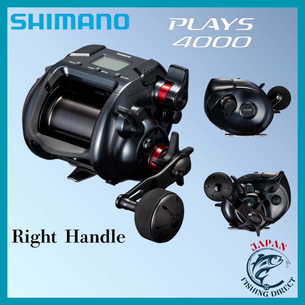 shimano 4000 plays electric reel FISHING – Gun City Fishing this reel ensures a smoother and stronger drag Shimano PLAYS Electric Reels