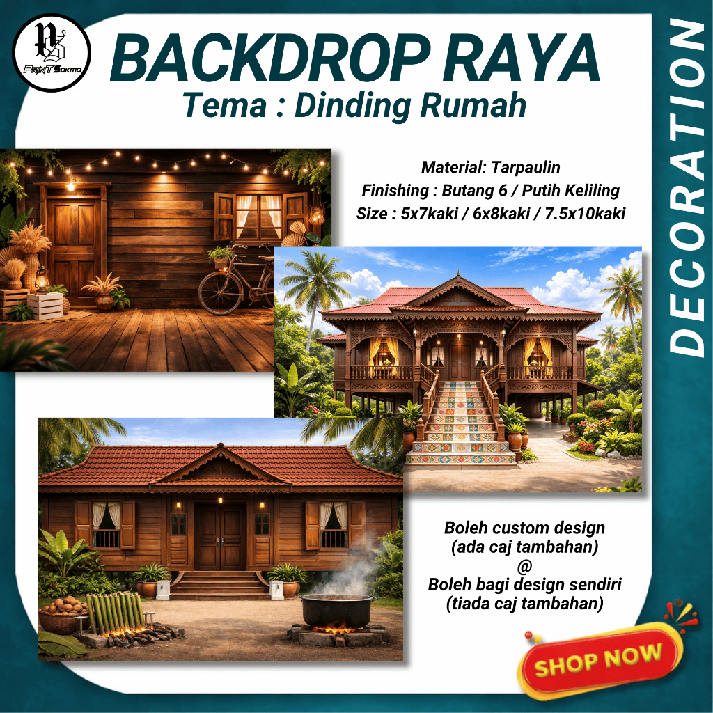 Beli backdrop hari raya background Dalam Talian Dengan Harga Terbaik ...