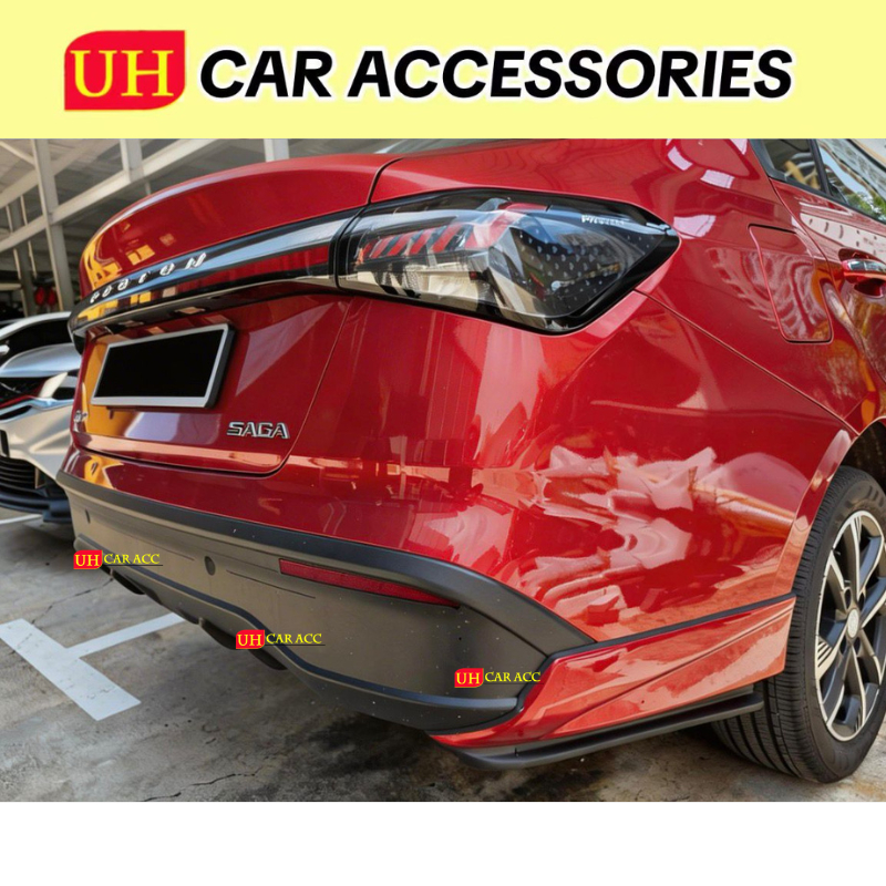 (R3) PROTON SAGA MC3 2026 2027 PU BODYKIT SKIRT SKIRTING DIFFUSER LIP ...