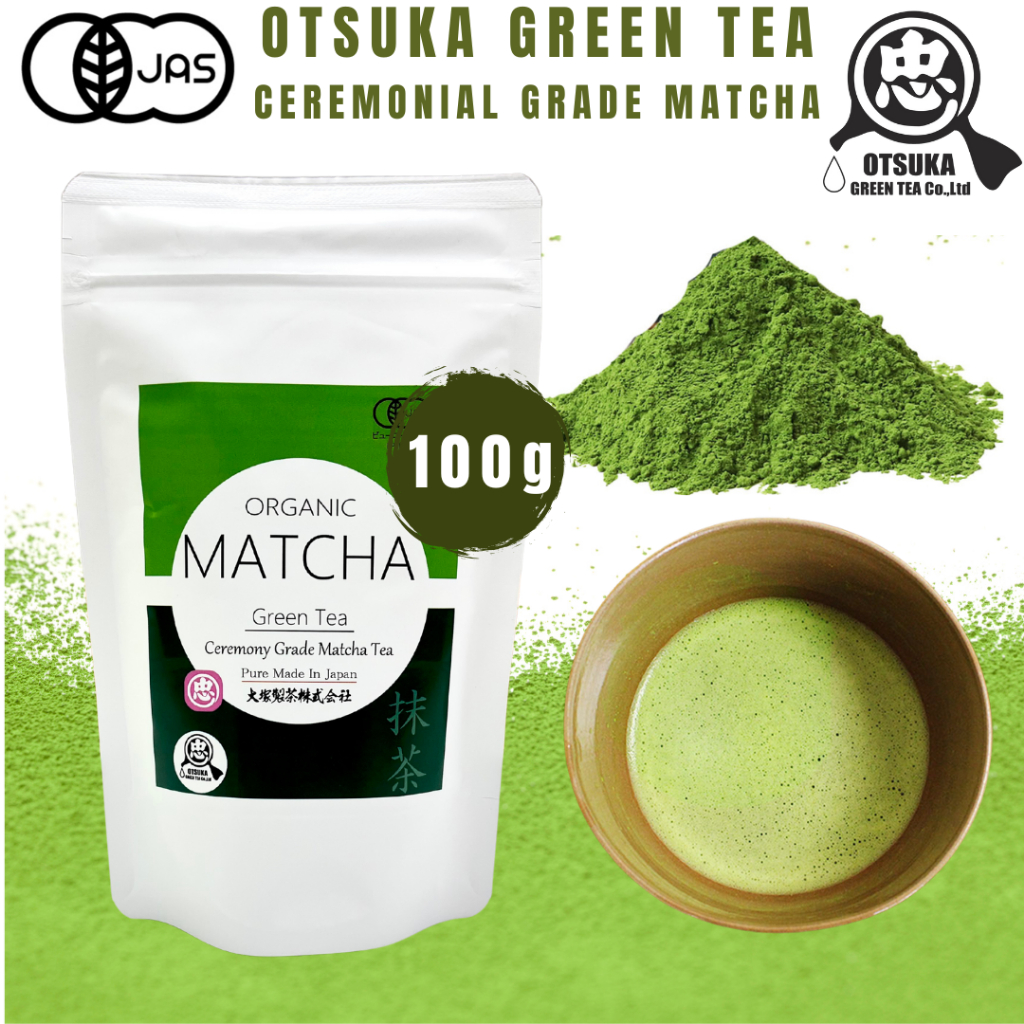 Otsuka Green Tea Co - ORGANIC CEREMONIAL GRADE Matcha Green Tea Powder ...