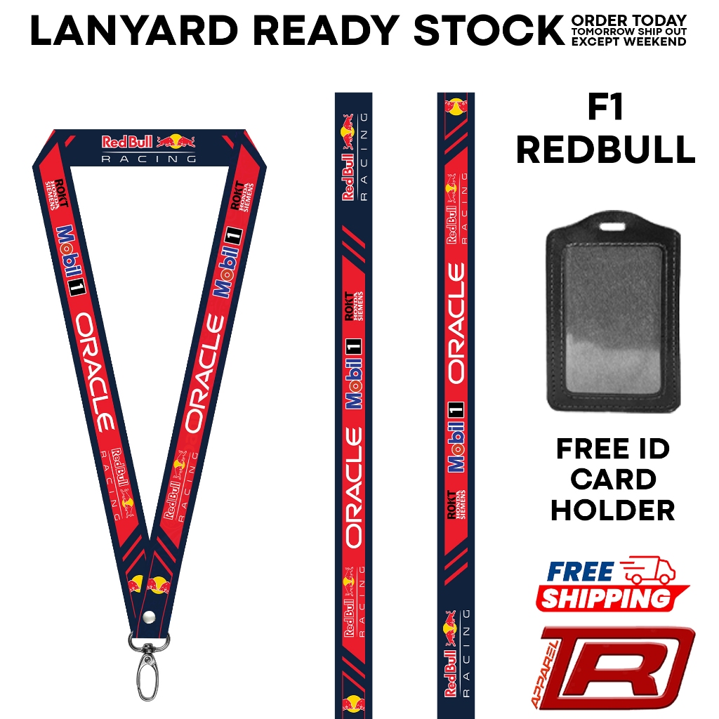 LANYARD F1 REDBULL RACING READY STOCK | Shopee Malaysia