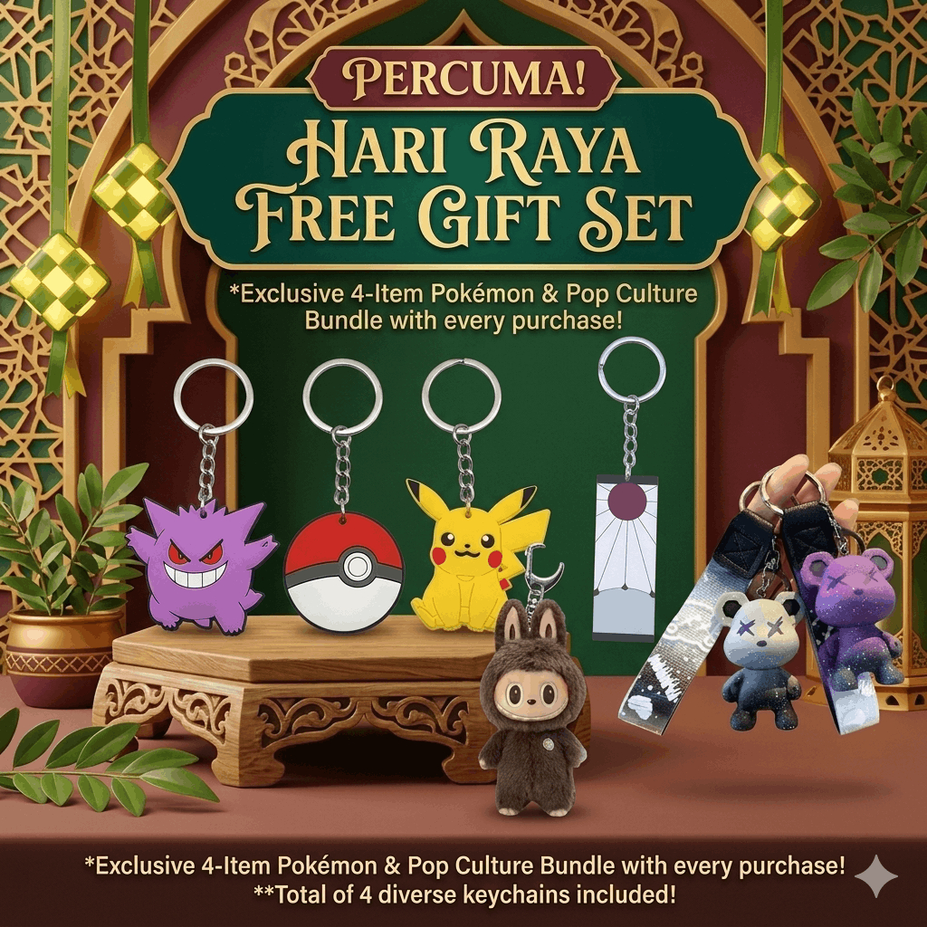 (!! Free Gift !!) Spend RM45 to get 1 Random Keychain while stock last