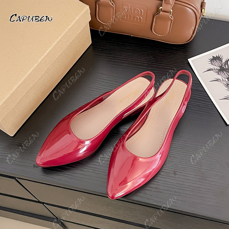 CAPUBEW wanita kasut tumit tinggi sandal ringan anti-slip wanita sandal ...