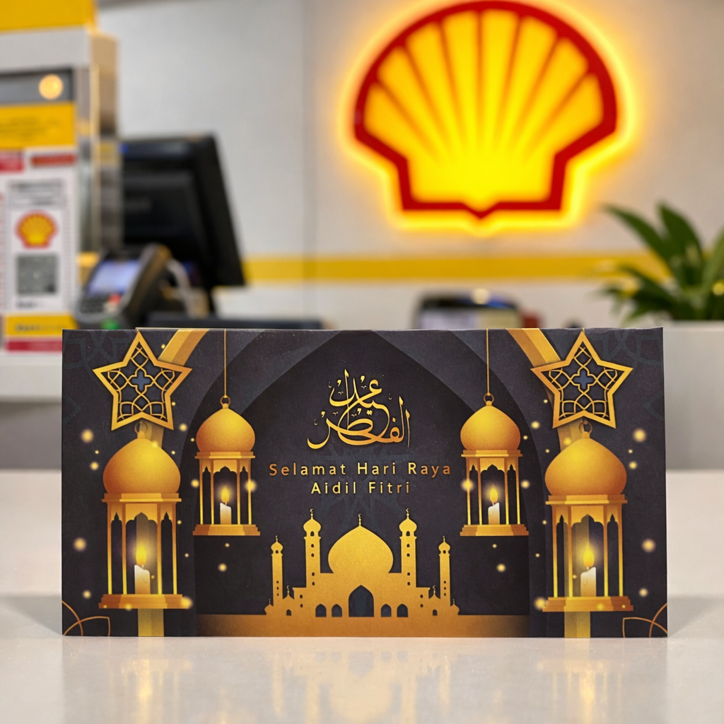 SHELL Official Sampul Raya 2025 Set [4Pcs] | Shopee Malaysia