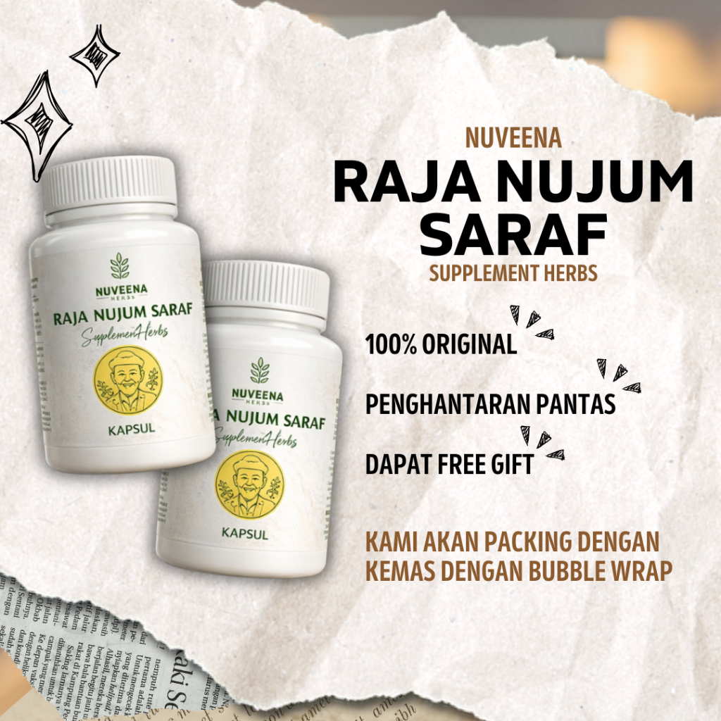 [100% original] raja nujum saraf nuveena herbs | Shopee Malaysia