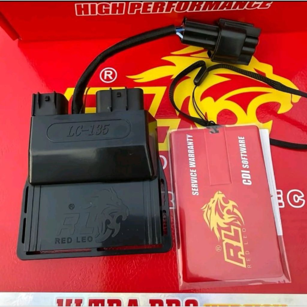 RED LEO CDI RACING LC135 EX5 TAIKOM HPSP AJI RED LEO NEW VERSION ULTRA ...