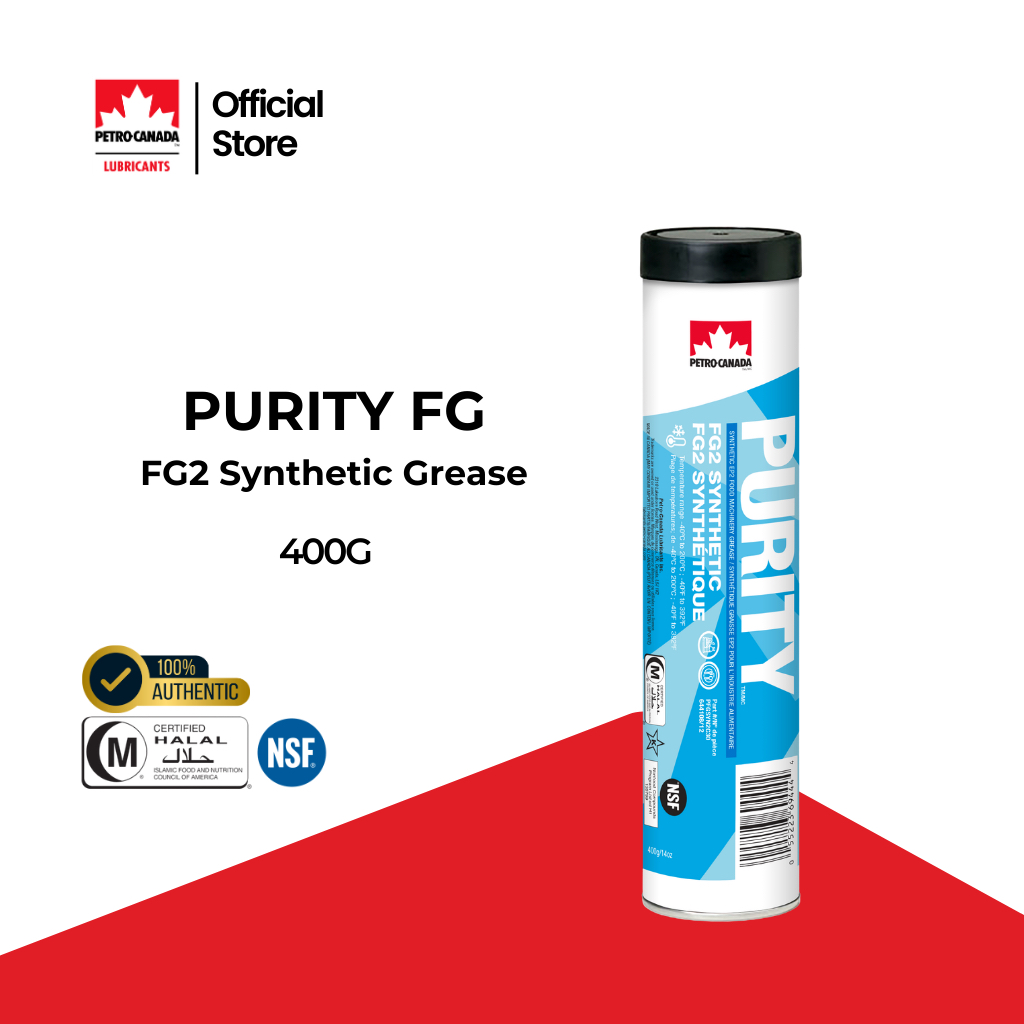 PETRO-CANADA Purity FG2 Synthetic Grease (400G) - NSF H1, Food Grade ...