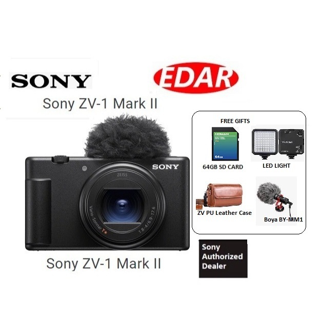 Sony ZV-1 II Mark 2 MK 2 Vlog camera for Content Creators and Vloggers ...