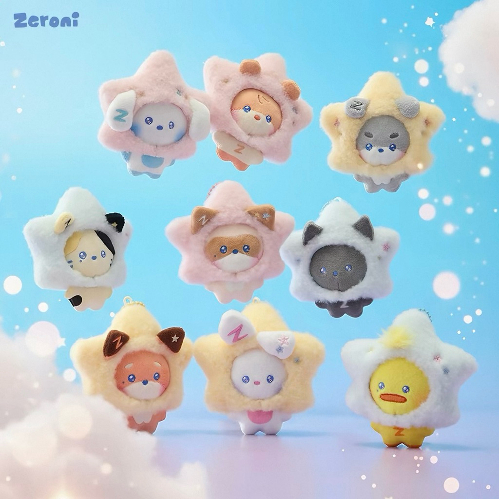 [PRE-ORDER] ZB1 ZEROBASEONE LineFriends Zeroni Star Plush Keyring ...