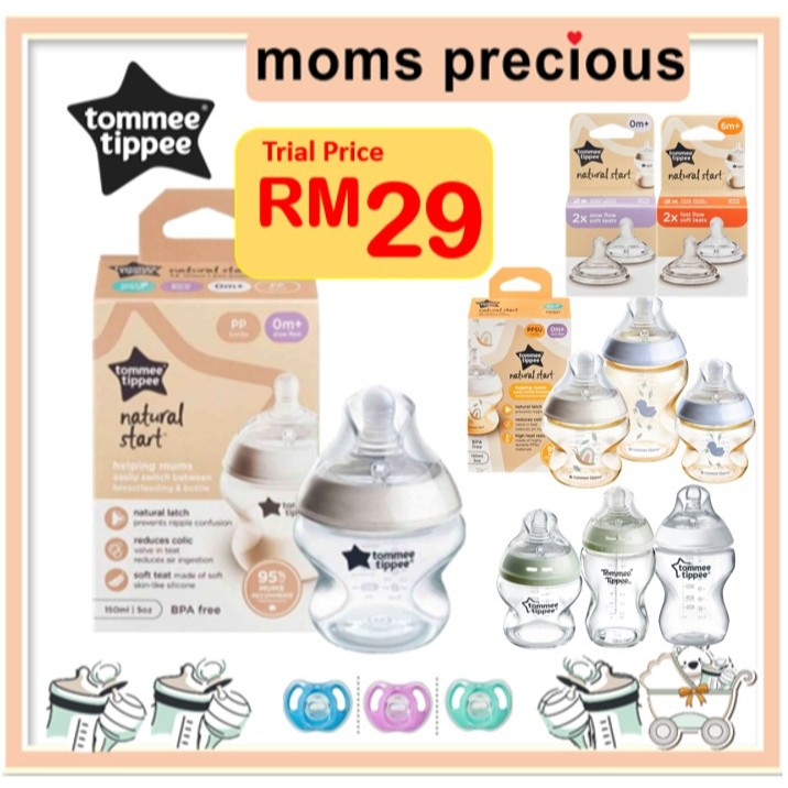 Tommee Tippee PP PPSU Closer to Nature/Natural Start Baby Feeding Milk ...