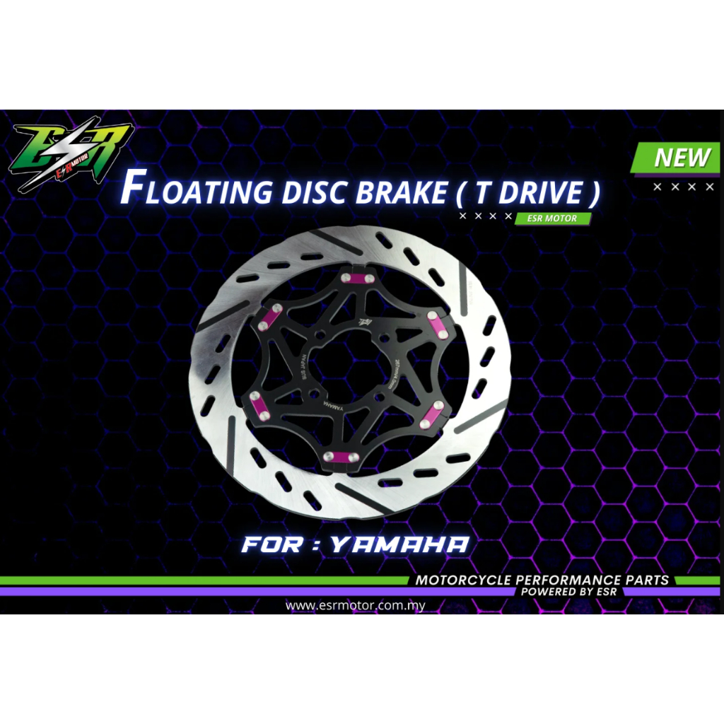 ESR MOTOR FLOATING BRAKE DISC YAMAHA NVX XMAX XADV 750 | Shopee Malaysia