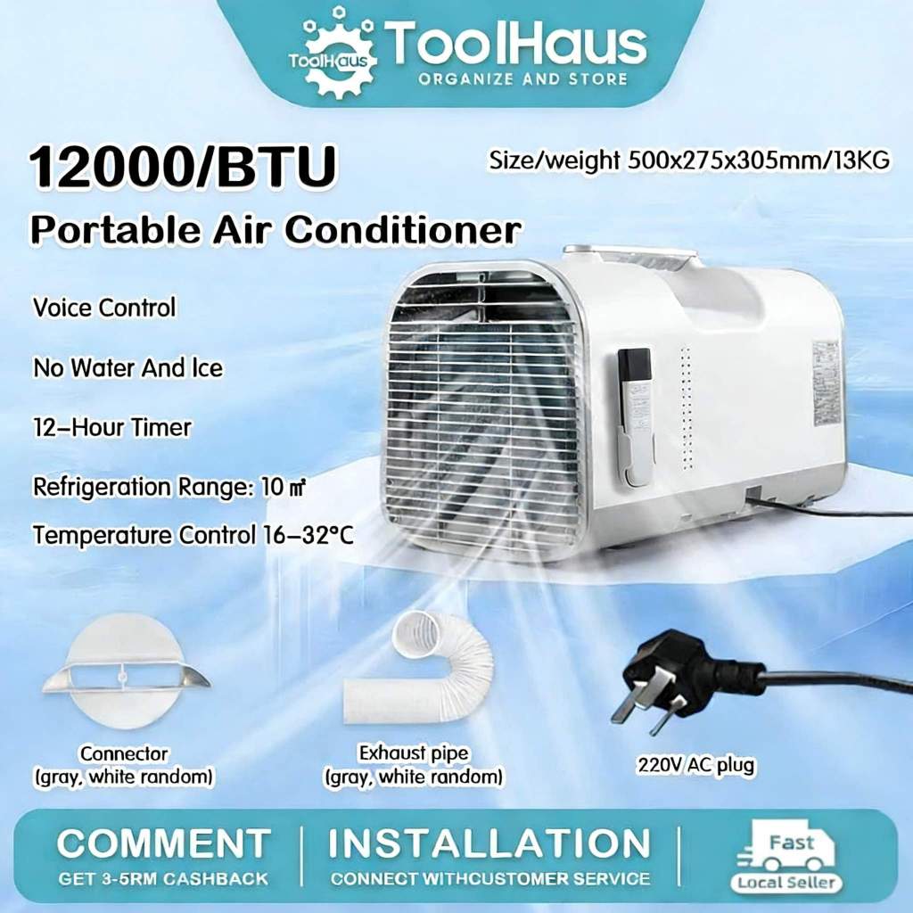 🔥Ready Stock 🔥Portable Aircon 14000WPortable Truck Tent Air Conditioner ...