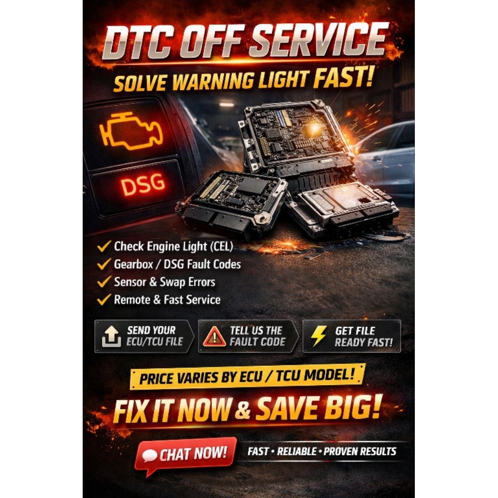 🔥 DTC OFF SERVICE – SOLVE WARNING LIGHT FAST! 🔥 | Shopee Malaysia