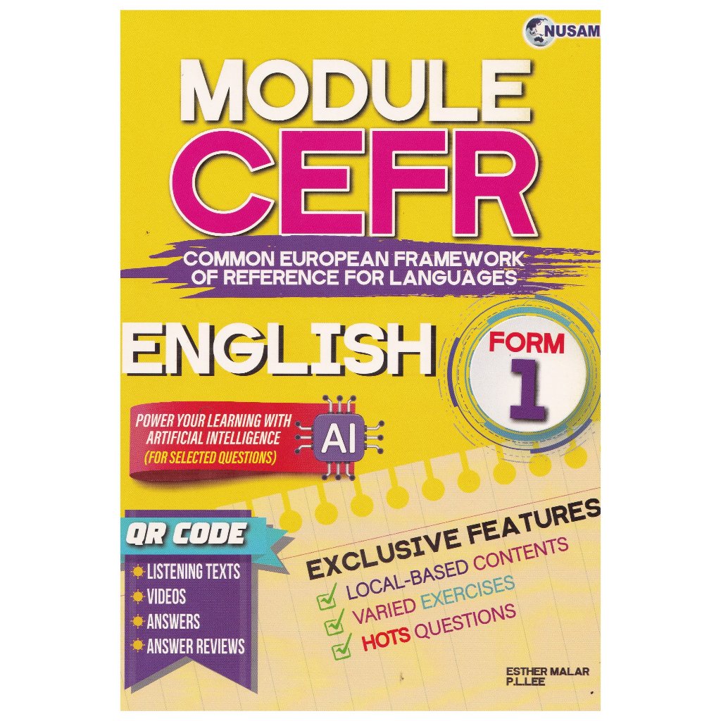 MODULE CEFR ENGLISH FORM 1 (2026) | Shopee Malaysia