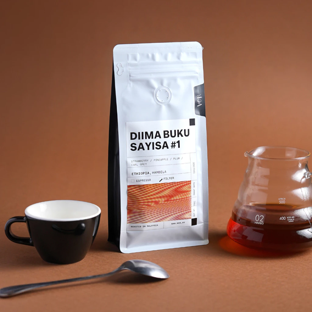 VCR Ethiopia Diima Buku Sayisa #1 – specialty coffee beans Malaysia