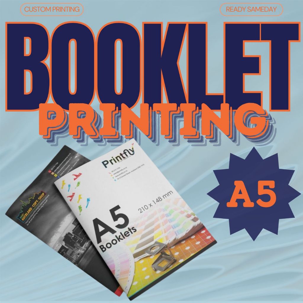 PREMIUM A5 booklet / SAME DAY SHIPPING / company profile / Saddle ...
