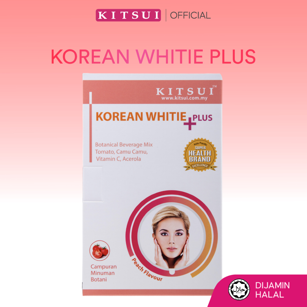 KITSUI Korean Whitie Plus | 17's x 5g | Tomato | Shopee Malaysia