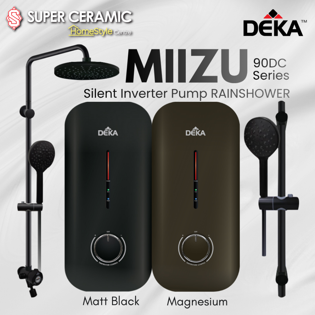 🔥NEW MODEL🔥DEKA MIIZU 90 DC Silent Inverter Pump Instant Heat Water ...