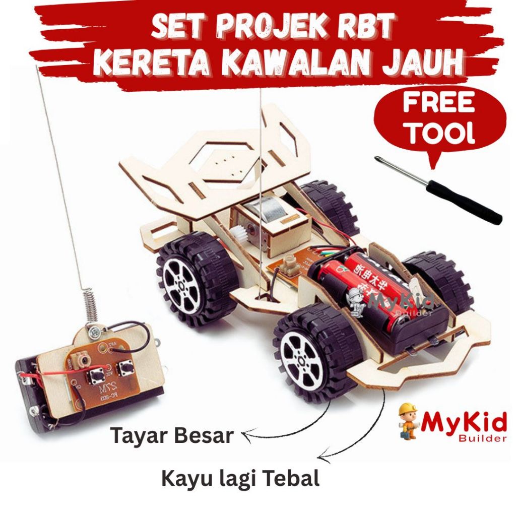 RBT Tahun 6 Kereta Kawalan Jauh - Projek Kereta Matrix - DIY STEM ...