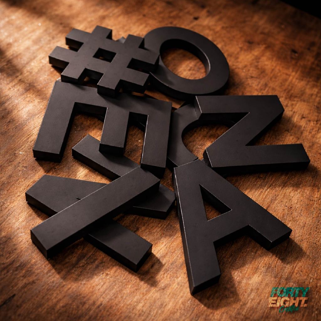(H10CM) | BLACK | 3D PVC Lettering & Numbering | Hiasan Dinding | 3D ...