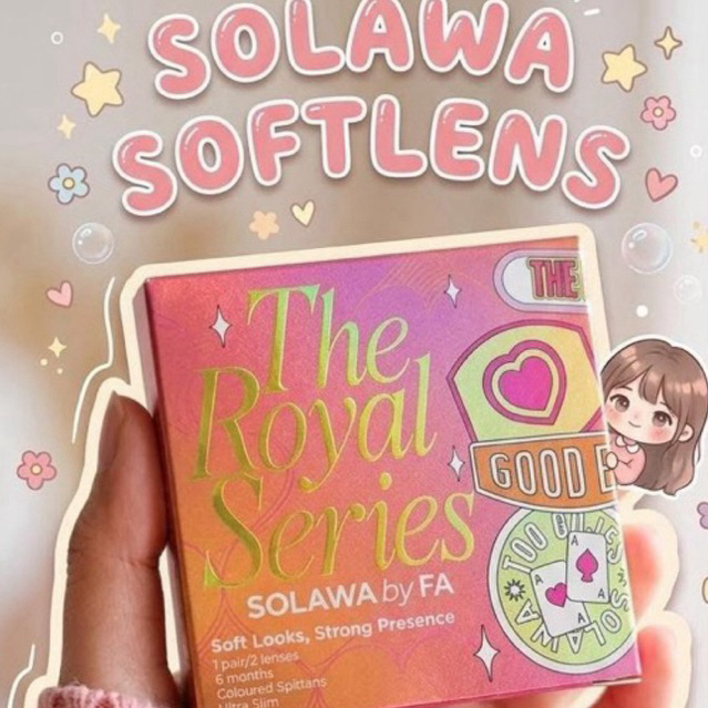 SOLAWA CONTACTLENS THE ROYAL SERIES NEW RAYA HAJI 2026 (READY POWER 100 ...