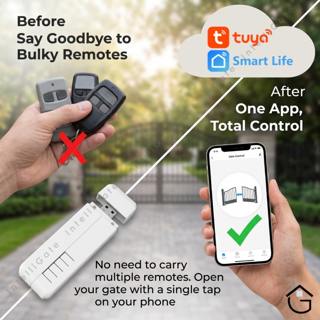 AUTOGATE REMOTE CONTROL WIFI-BRIDGE SMART PHONE CONNECTION VIA ...