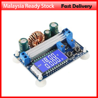 DC-DC Buck Boost Converter Module 5.5-30V to 0.5-30V 4A 35W Adjustable Step Up Down Voltage Regulator LCD Digital Voltme