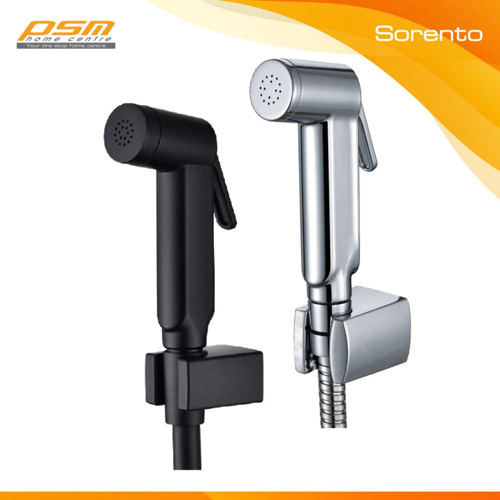 Sorento ABS Material Black Chrome Finishing Bidet Set SRT78-CR / SRT78 ...