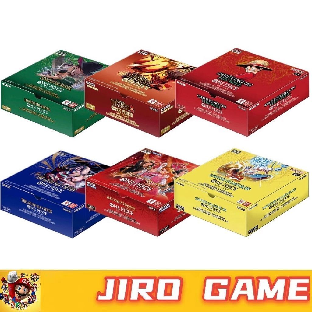 One Piece TCG English Booster Box OP15 / EB03 / OP14 / OP13 / OP03 / OP04 /  OP05 / OP06 / OP09 / OP12 / PRB02 | Shopee Malaysia
