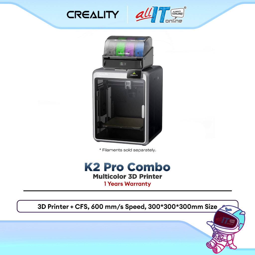 Creality K2 Pro Combo 3D Printer with CFS Multi Color CoreXY High Speed ...